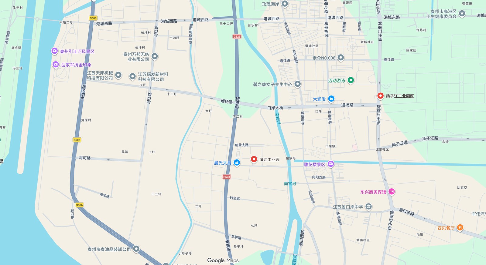 馨祥合金公司位置地图